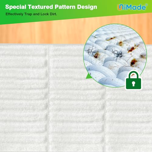 UNIMADE Dry Sweeping Cloths, Dry Mop Refills Compatible with Swiffer Sweeper - Disposable Duster Refills Mop for Cleaning Hardwood Floor Dust