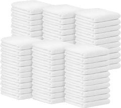 UNIMADE 240 Pack Hand Towels, Microfiber Salon Towel Bulk - White