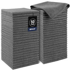 UNIMADE Washcloths Bulk - Face Towels (12" x 12"), Multi-Purpose Microfiber Cleansing Cloths for Face or Body, Highly Absorbent Hand Towels with Premium Quality